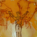 Matrose,1994, Mischt./LW, 60 x 70 cm 
