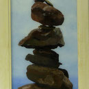 Steinsäule, 2011, Hgl, 47 x75 cm, 450,-€