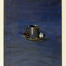 Blue Espresso, 2003, Hgl, 44 c 57 cm 320,-€