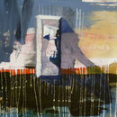Türklopfer, 1987,  Mischt./LW, 85 x 105 cm