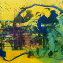 Nimsgern, 1991, Mischt./Fotoemulsion/LW, 160 x120 cm