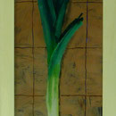 Porree, 2001, Hgl, 31 x 72 cm, 280,-€