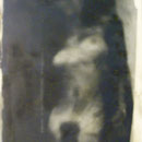 Akt, 1993, Fotoemulsion/LW, 120 x 160 cm