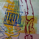 Gare du Nord, 1995, Mischt./LW, 80 x 100 cm