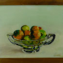 Früchteschale, 2000, Hgl, 56 x 45 cm, 330,-€