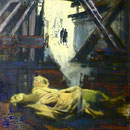 Baustelle, 1988, Mischt./LW, 120 x 160 cm