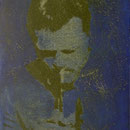 Chet, 1991, Mischt./Fotoemulsion/LW, 70 x 100 cm, Privatbesitz