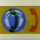 Telefon, 2007, Hgl, 50 x 74 cm,  450,--€
