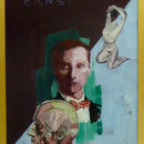 Ernst, 1991, Hgl, 43 x 53 cm, 280,-€, Aus der Serie "Freunde und Bekannte"