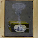 Dampfpaket, 2010, Hgl, 48 x 58 cm, 320,-€