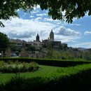 Blick vom Alcazar auf die Kathedrale von Segovia