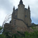 Der Alcazar von unten - Segovia