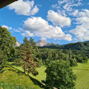 Aussicht vom Zimmer Hotel Post Zenz