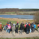 Einmal mehr ist der Sangweiher einer Exkursion der NABU-Gruppe Daun. 04/2015
