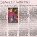 Experten für Metallbau NZ 2012