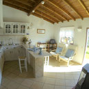 Wohnraum mit Kitchenette, Apt. Hortas, Haus A