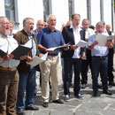 Gottesdienst mit Platzkonzert am Bussen 2015
