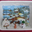 WINTER - Winterlandschaft / 8 x 22,5 x 3,5 cm / nicht verfügbar