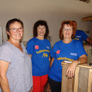 unser fleißiges "Schankteam" im Stadl - ein Teil davon