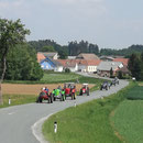 Treffpunkt der 1. Ausfahrt 2018 war Walkenstein - wir fuhren dann im Konvoi via Nonnersdorf, Sallapulka, Purgstall zum Zielort Dallein