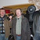 Herbert Mang, Obmann M. Beck und Alfred Seitz