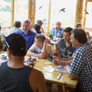 Mittagessen und gemütliches Beisammensein in Hessendorf