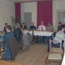 von links. Andrea Etzel, Karl Liebhart und Familie Seitz