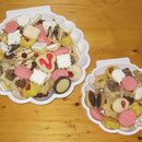 Große / kleine Plätzchenschale