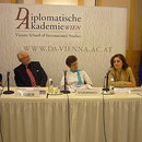Albrecht Rothacher,  Friedrich Bauer, Margareta Stubenrauch, Margarita Borovleva, Dietmar Fellner (v.l.n.r.)