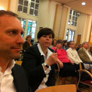 Hannes Heissl, Finanzreferent von Wir Sind Europa mit Publikum