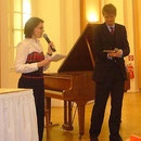 Nadja Wozonig und Gregor Rauchenberger führten durch den Abend