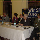 Zdenka Becker, Alfred Payrleitner, Margareta Stubenrauch, Jiří Gruša, Barbara Coudenhove-Calergi, Emil Brix (v.l.n.r.)