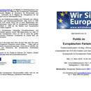 Einladung zur Veranstaltung "Poltik im Europäischen Parlament"