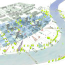 Pilsen quartier Nouveau - plan masse (concours non retenu)