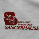 Bild: Shirt bestickung:Berg- und Rosenstadt Sangerhausen