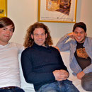 Eine sympathische Truppe – Johnny Rieger Band (v.l.n.r.): Matthias Scherer, Johnny Rieger, Michael Jochum; Foto: Nilles