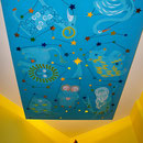 Sternenhimmel im Wartezimmer der Praxisräume in Köln-Riehl
