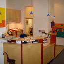 Empfang der Kinderarztpraxis Köln Nord