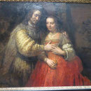 Die jüdische Braut, Rembrandt,  Rijksmuseum, Amsterdam