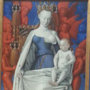 Jean Fouquet: Das Diptychon von Melun, rechte Seite, z.Zt. Gemädegalerie Berlin
