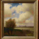 Adolf Menzel: Blick auf Wilmersdorf, Märkisches Museum Berlin