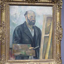 Paul "Cézanne - Metamorphosen", Selbstbildnis,  Kunsthalle Karlsruhe