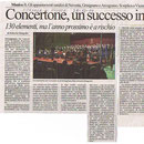 Il giornale di Vicenza su concerti Corale ed orchestra