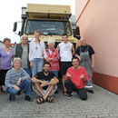Abschied von Stephanies Familie