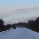 M 53 mit Schneedecke