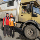 Stephanie und Martin in Novosibirsk