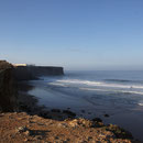 Steilküste, Punto die Sagres, morgens