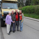 Abschied von Martins Familie
