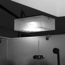 Vitrine, détail sur la lampe