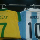 camisetas de fúlbol trasera